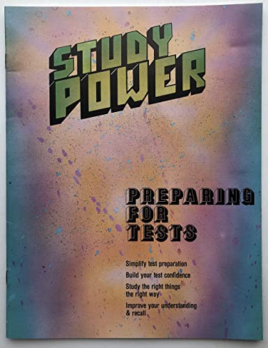 Study Power, Preparing for Tests (Study Power Series) (9780937734698) by American College Testing Program