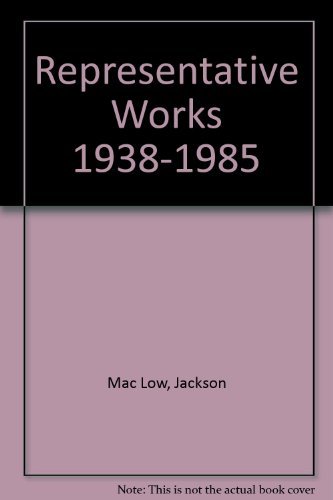 9780937804186: Representative Works 1938-1985