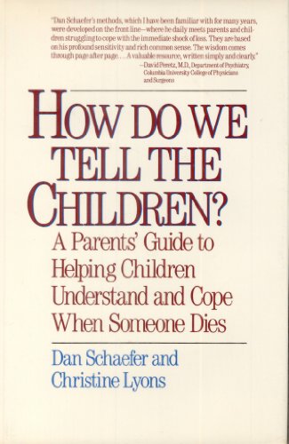 How do We Tell the Children? (9780937858608) by Schaefer, Dan