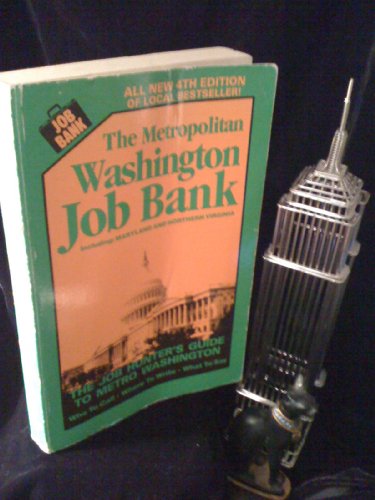 Imagen de archivo de The Metropolitan Washington Job Bank (Job Bank Series) a la venta por Wonder Book