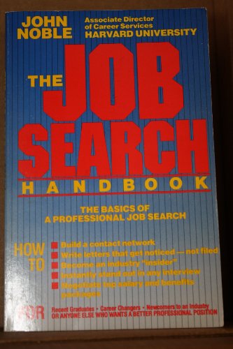 Beispielbild fr The Job Search Handbook zum Verkauf von Wonder Book
