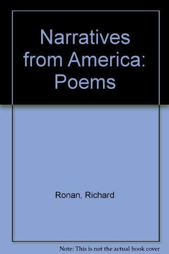 9780937872048: Narratives from America: Poems