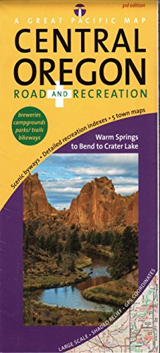 9780938011071: Central Oregon Road & Recreation Map, 3rd Edition