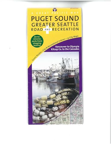 Imagen de archivo de Puget Sound Road & Rec Map, 7th Edition a la venta por SecondSale