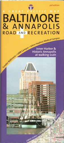 Stock image for Baltimore & Annapolis Road & Recreation Map, 3rd Edition for sale by Save With Sam