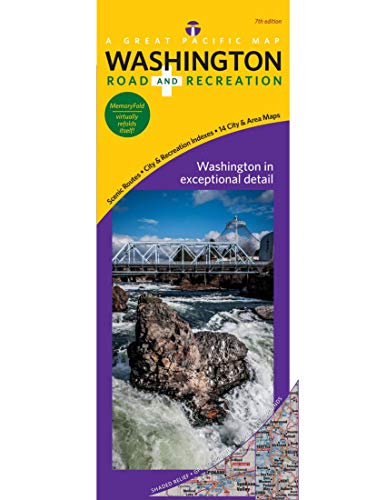 9780938011750: Washington Road & Recreation Map, 5th Edition