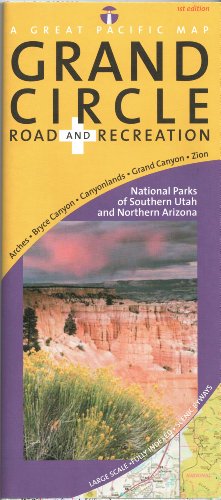 Stock image for Utah's Grand Circle Road & Recreation Map: National Parks of Southern Utah & Northern Arizona, 1st Edition for sale by Wonder Book