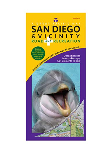Stock image for San Diego & Vicinity Road & Recreation Map, 7th Edition for sale by SecondSale