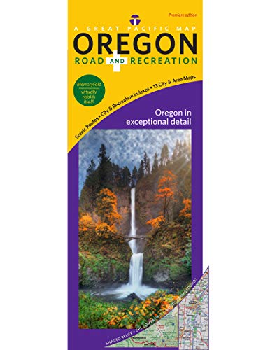 9780938011972: Oregon Road & Recreation Map, Premier Edition