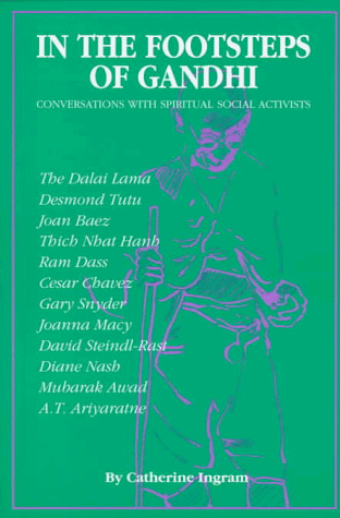 Stock image for IN THE FOOTSTEPS OF GANDHI,CONVERSATIONS WITH SPIRITUAL SOCIAL ACTIVISTS for sale by WONDERFUL BOOKS BY MAIL