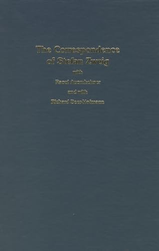 Imagen de archivo de Correspondence of Stefan Zweig With Raoul Auernheimer and Richard Beer-Hoffmann (Studies in German Literature, Linguistics, & Culture) a la venta por Book House in Dinkytown, IOBA