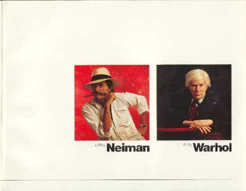 LeRoy Neiman, Andy Warhol: An exhibition of sports paintings (9780938132059) by Smith, Robert L