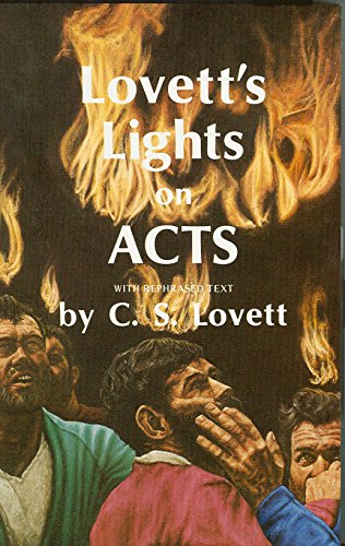 Stock image for Lovetts Lights on Acts: for sale by hcmBOOKS