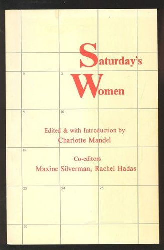 Stock image for Saturday's Women: Eileen W. Barnes Award Anthology for sale by Ken's Book Haven