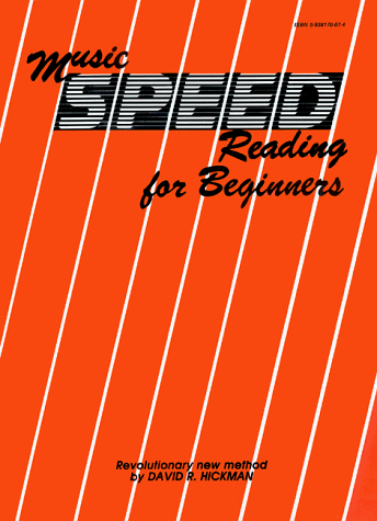 Imagen de archivo de Music Speed Reading for Beginners: Revolutionary New Method a la venta por The Calico Cat Bookshop