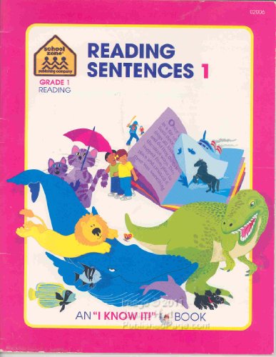 Beispielbild fr Reading Sentences, Grade 1 zum Verkauf von Hawking Books