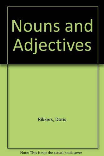 Nouns and Adjectives (9780938256236) by School Zone; Joan Hoffman; Doris Rikkers