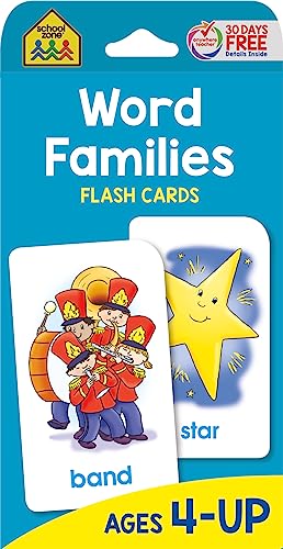 Imagen de archivo de Word Families Flash Cards a la venta por Ergodebooks