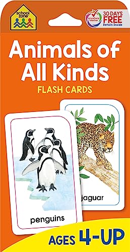 Imagen de archivo de Animals of All Kinds Flash Cards a la venta por Ergodebooks
