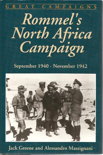 Imagen de archivo de Rommel's North African Campaign; September 1940-November 1942 a la venta por Ground Zero Books, Ltd.