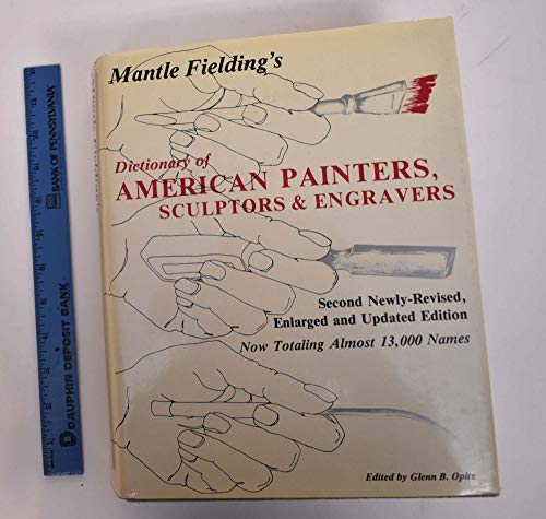Stock image for Dictionary of American Painters, Sculptors and Engravers for sale by Better World Books