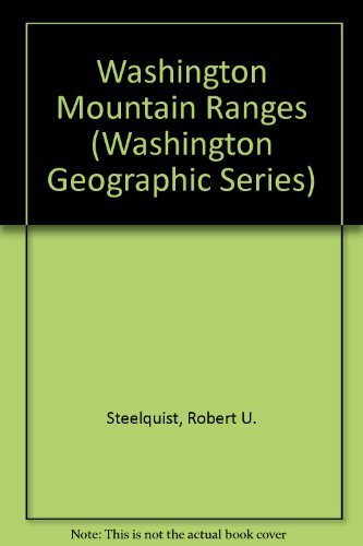 Beispielbild fr Washington Mountain Ranges zum Verkauf von Better World Books