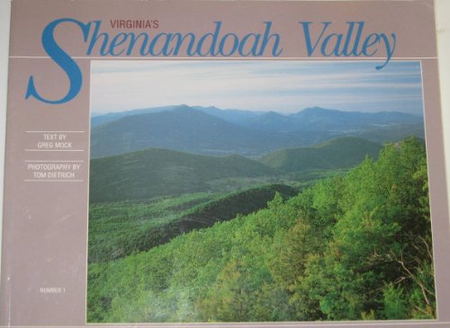 Imagen de archivo de Virginia's Shenandoah Valley (Virginia Geographic Series) a la venta por Wonder Book