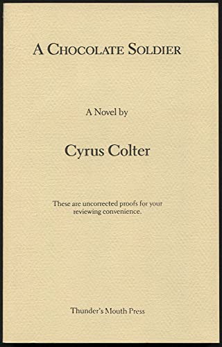 Imagen de archivo de A Chocolate Soldier: A Novel (Contemporary Fiction Series) a la venta por Midtown Scholar Bookstore