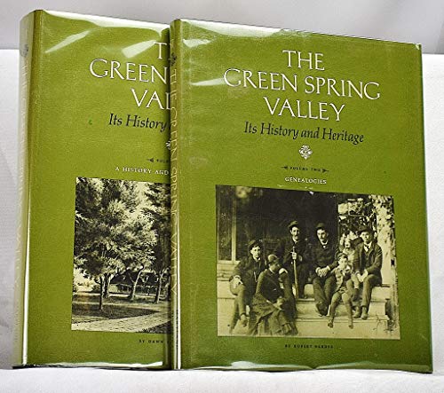 Beispielbild fr The Green Spring Valley: Its History and Heritage (2 Volume Set) zum Verkauf von Lost Books