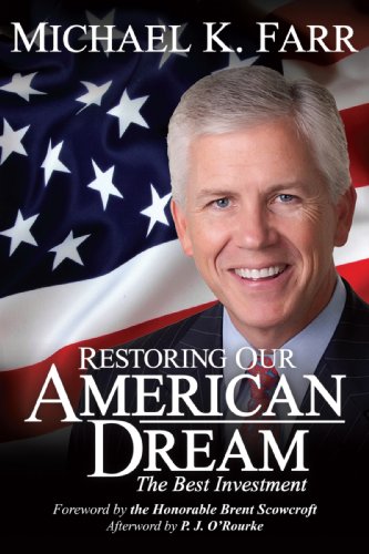 Beispielbild fr Restoring Our American Dream: The Best Investment zum Verkauf von 2Vbooks