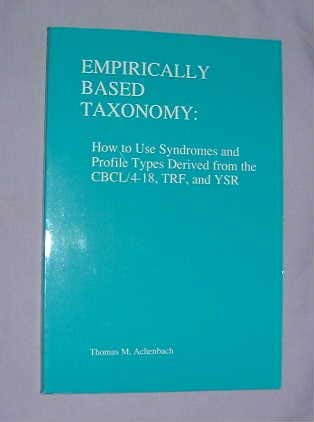 Imagen de archivo de Empirically Based Taxonomy a la venta por Voyageur Book Shop