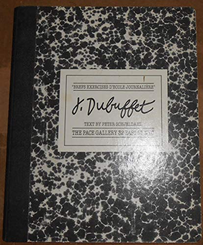 Beispielbild fr Jean Dubuffet: Recent Paintings October 31 - 29 November 1980 zum Verkauf von Richard F. Murphy, Jr. Old Books