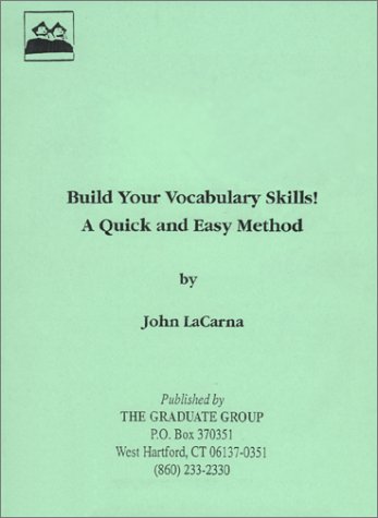 9780938609483: Build Your Vocabulary Skills! A Quick And Easy Method