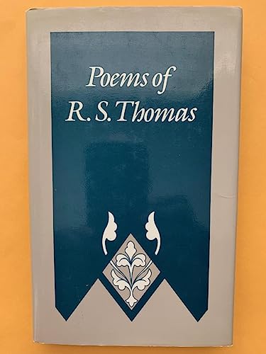 9780938626466: Poems of R.S. Thomas 1(c)