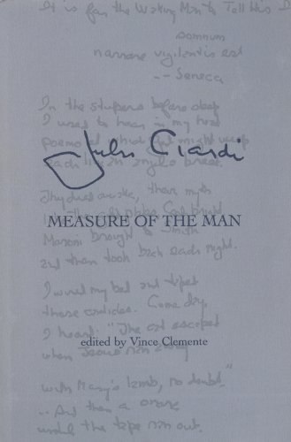 John Ciardi Measure of the Man (9780938626794) by Ciardi, John; Clemente, Vince