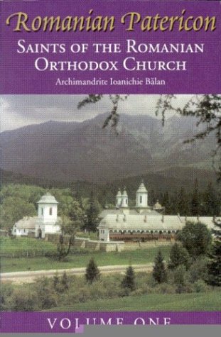 9780938635970: Romanian Patericon Saints of the Romanian Church: Vol 1
