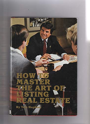 Imagen de archivo de How to Master the Art of Listing Real Estate a la venta por visionarybook