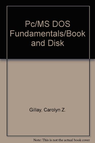 9780938661092: Pc/MS DOS Fundamentals/Book and Disk
