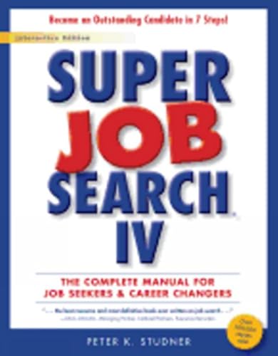 Imagen de archivo de Super Job Search IV a la venta por Better World Books