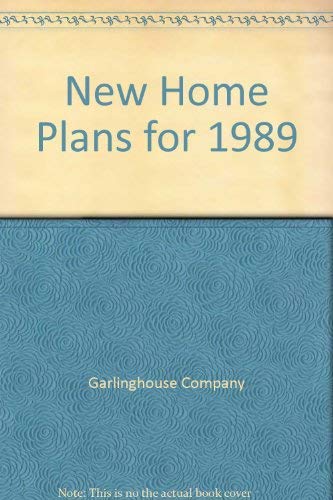 Stock image for New Home Plans for 1989 for sale by Hastings of Coral Springs