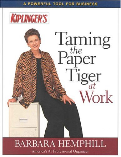 Imagen de archivo de Taming the Paper Tiger at Work a la venta por Better World Books