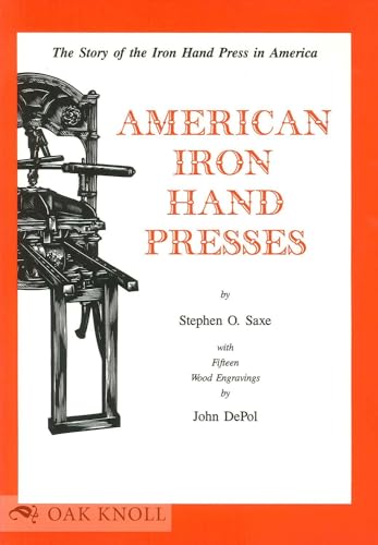 Stock image for American Iron Hand Presses for sale by HPB-Diamond