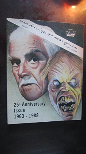 Beispielbild fr Midnight Marquee Issue 37 Fall 1988 25th Anniversary Issue zum Verkauf von Books From California