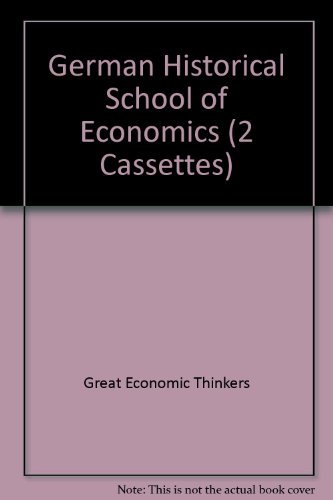 Stock image for German Historical School of Economics (2 Cassettes) for sale by The Yard Sale Store