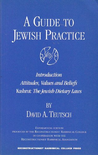 Beispielbild fr A Guide to Jewish Practice zum Verkauf von Heisenbooks