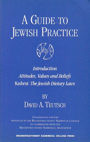 Imagen de archivo de A Guide to Jewish Practice a la venta por Heisenbooks