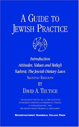 Beispielbild fr A Guide to Jewish Practice zum Verkauf von ThriftBooks-Atlanta