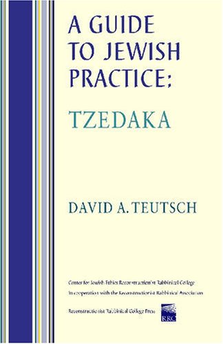 Beispielbild fr A Guide to Jewish Practice: Tzedaka zum Verkauf von Books From California