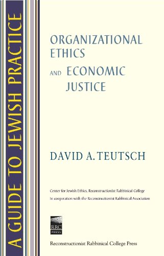 Beispielbild fr Organizational Ethics and Economic Justice zum Verkauf von ThriftBooks-Atlanta