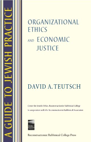 Stock image for Organizational Ethics and Economic Justice for sale by ThriftBooks-Atlanta